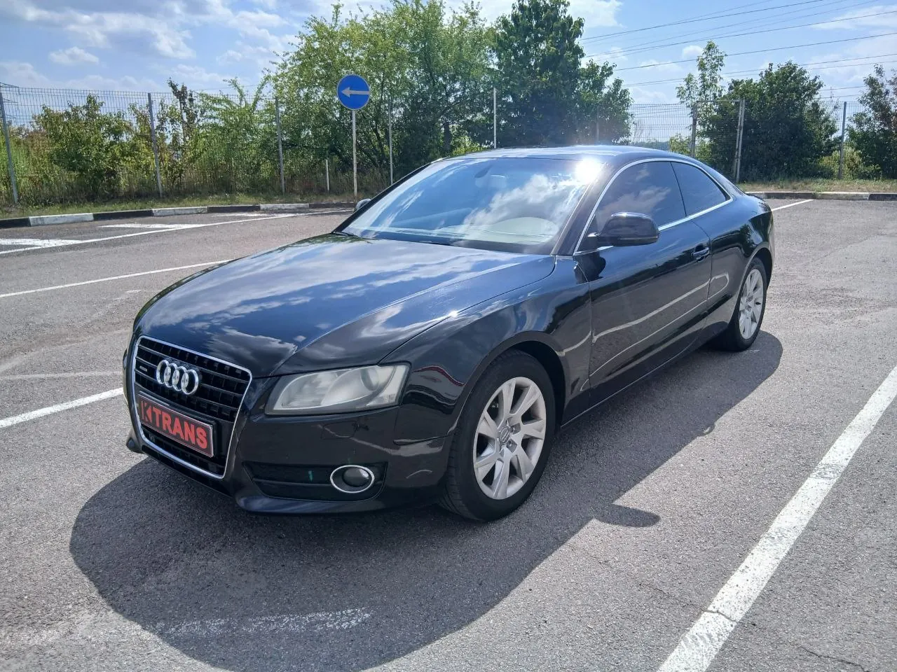 Audi A5 2009 from the KTRANS rental fleet