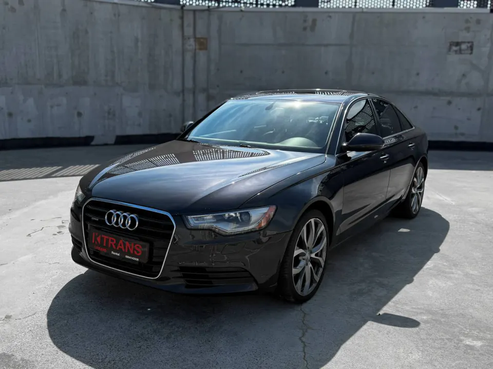 Audi A6 2015 from the KTRANS rental fleet
