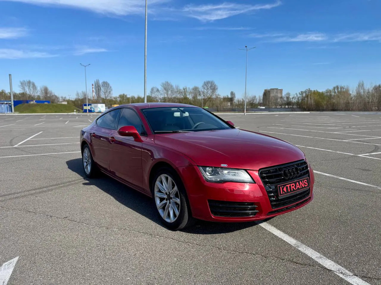 Audi A7 2012 from the KTRANS rental fleet