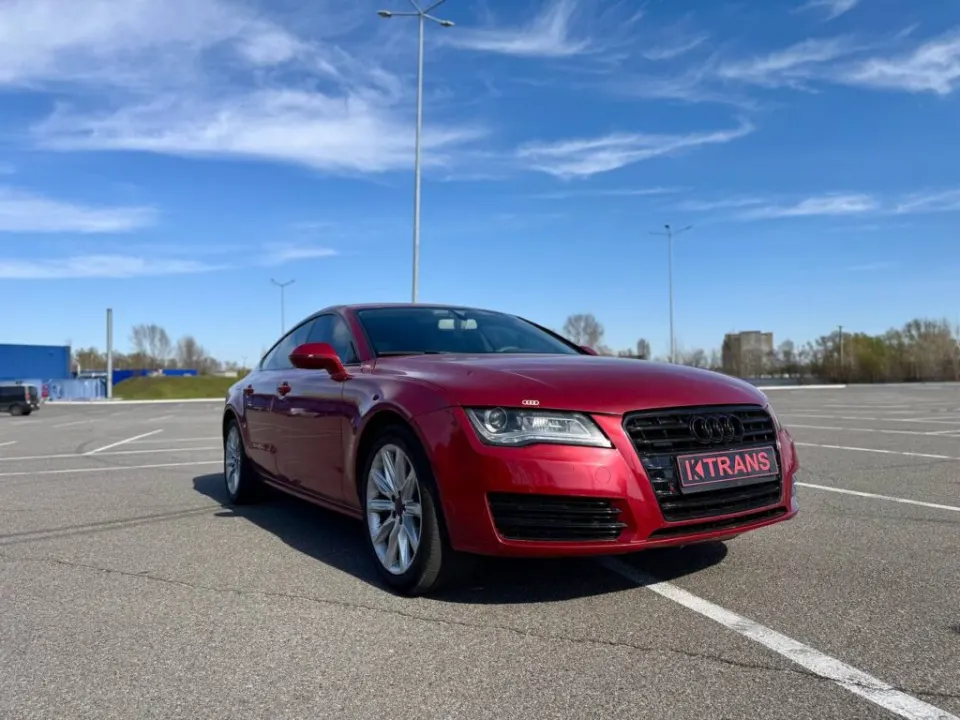 Audi A7 2012 from the KTRANS rental fleet
