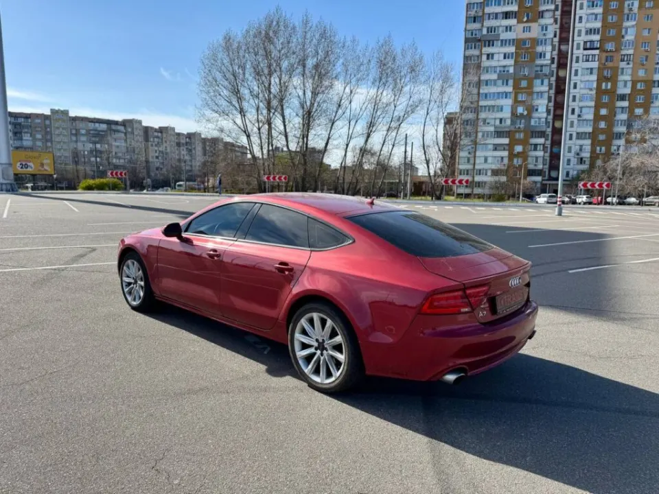 Audi A7 2012 from the KTRANS rental fleet