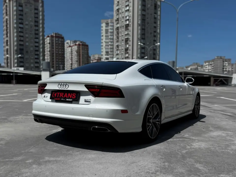 Audi A7 2016 from the KTRANS rental fleet