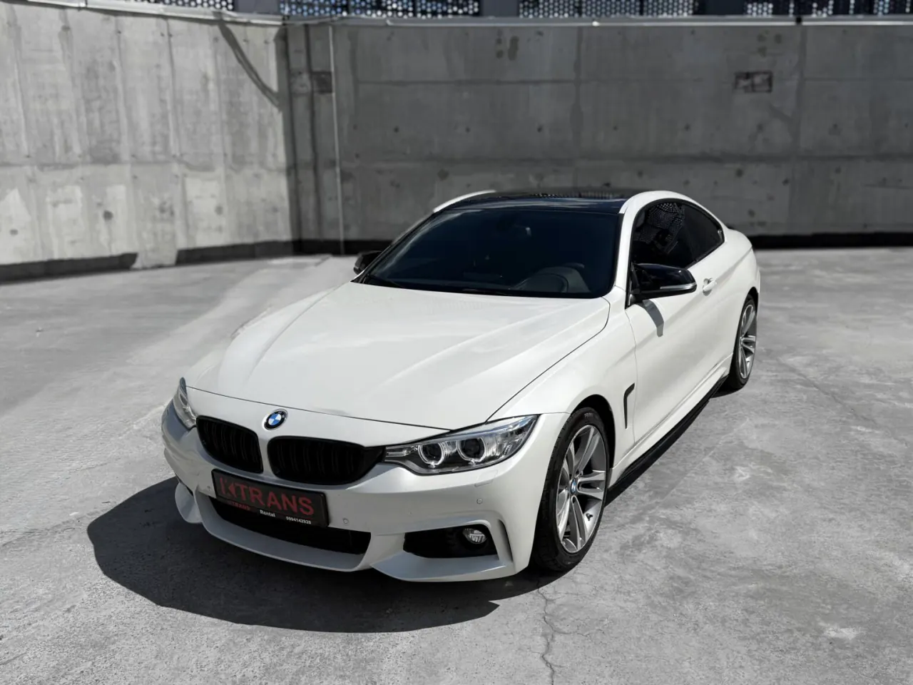 BMW 435i 2015 from the KTRANS rental fleet