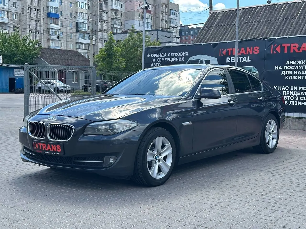 BMW 528 2012 from the KTRANS rental fleet