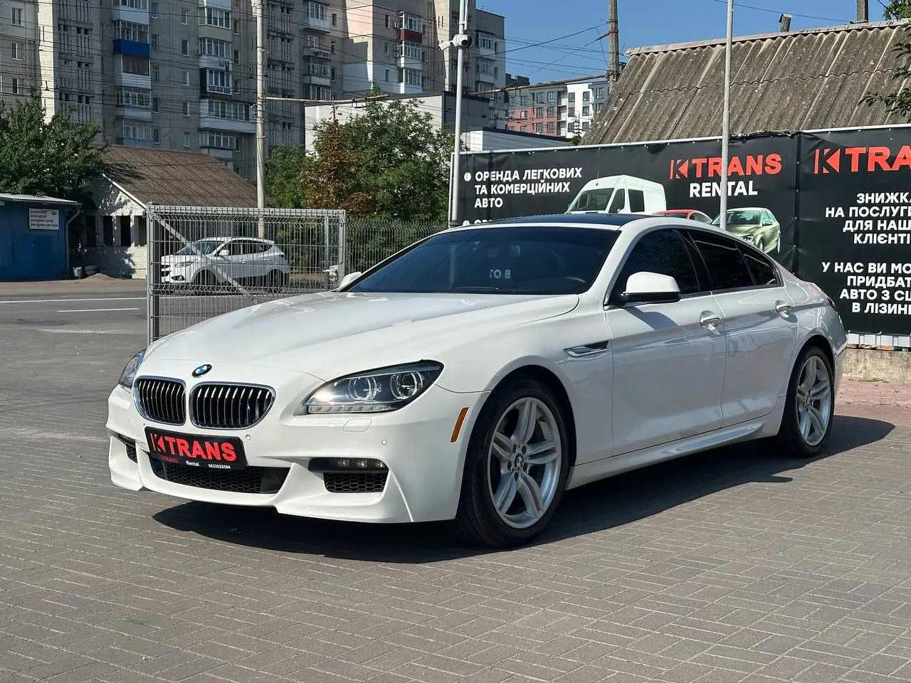 BMW 640 2012 from the KTRANS rental fleet