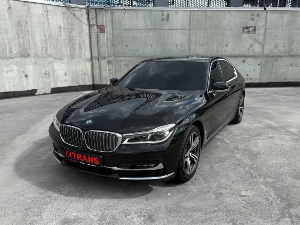 BMW 740d 2016 из парка аренды KTRANS