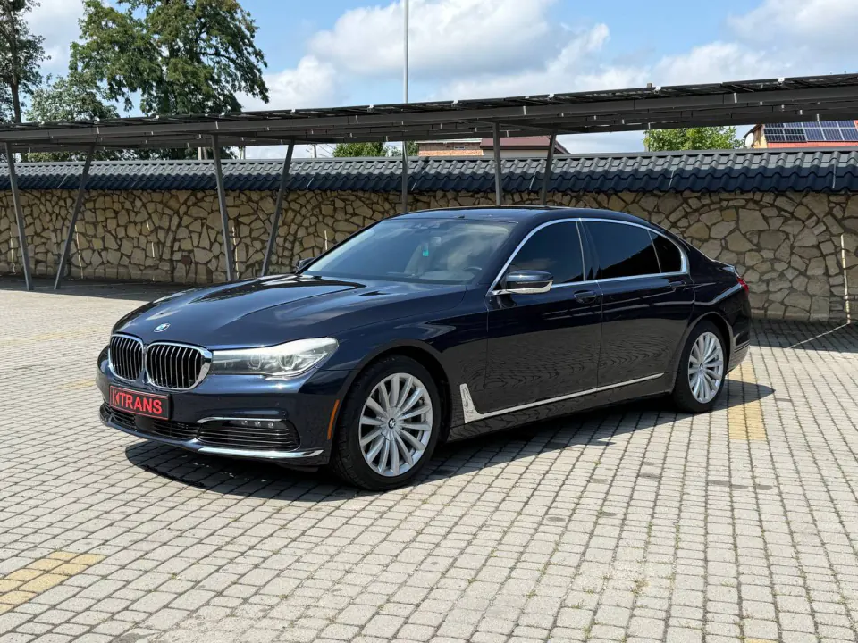 BMW 740i 2018 from the KTRANS rental fleet