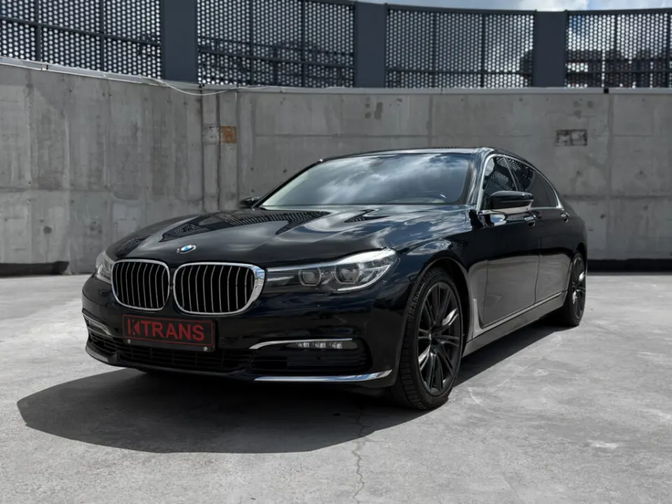 BMW 740l 2016 from the KTRANS rental fleet
