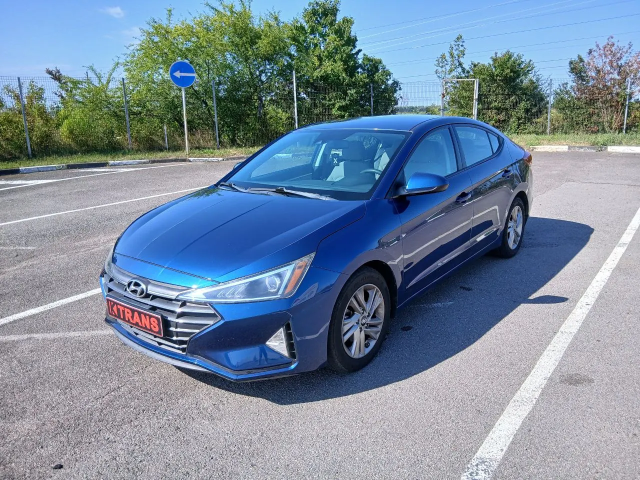 Hyundai Elantra 2018 from the KTRANS rental fleet