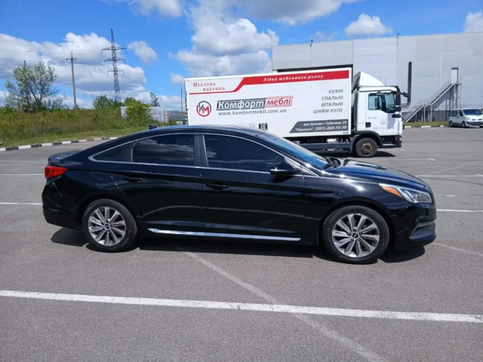 Hyundai Sonata 2016 from the KTRANS rental fleet