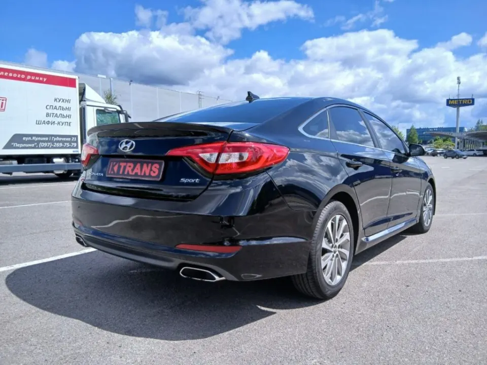 Hyundai Sonata 2016 from the KTRANS rental fleet