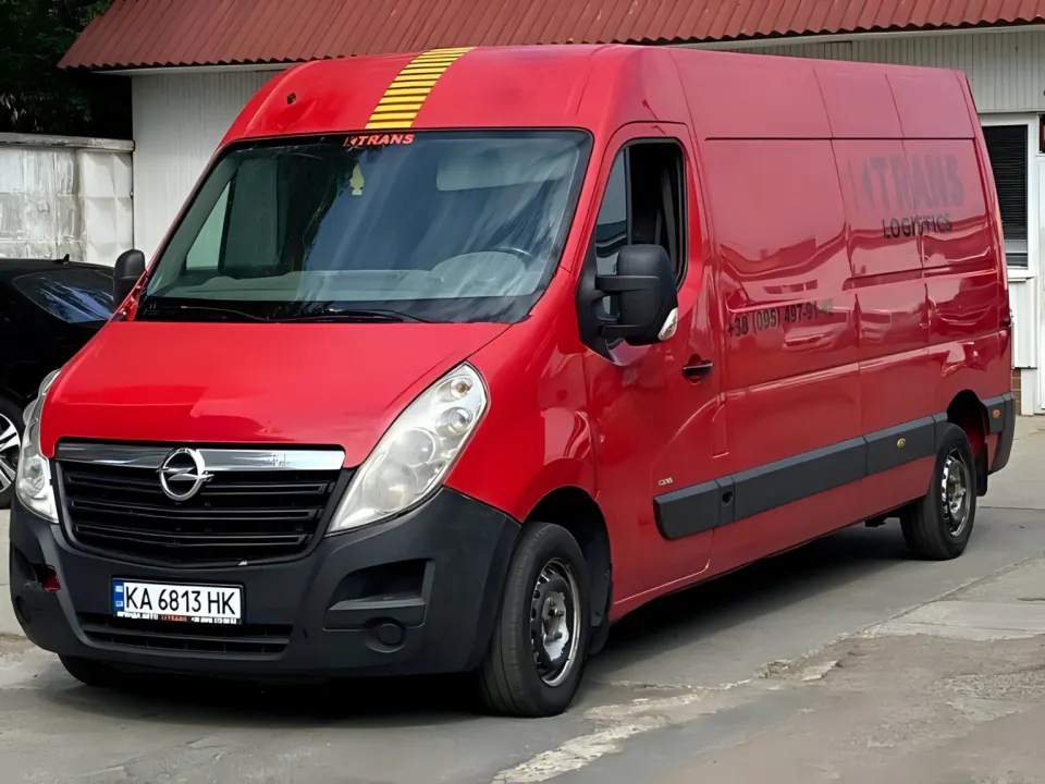 Opel Movano from the KTRANS rental fleet