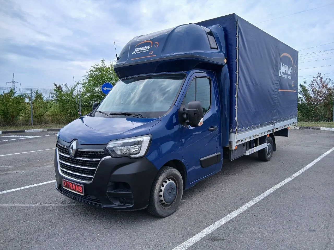 Renault Master 2020 from the KTRANS rental fleet
