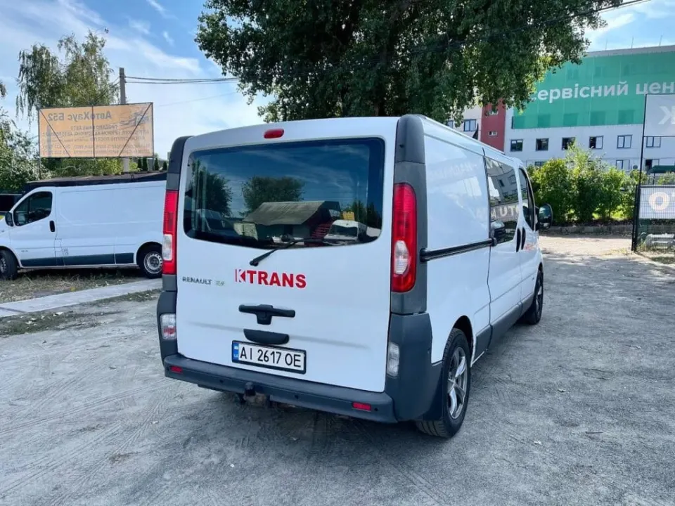 Renault Trafic from the KTRANS rental fleet